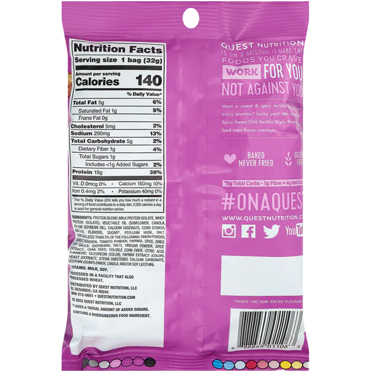 Tortilla Style Protein Chips 1.1oz - Image 8