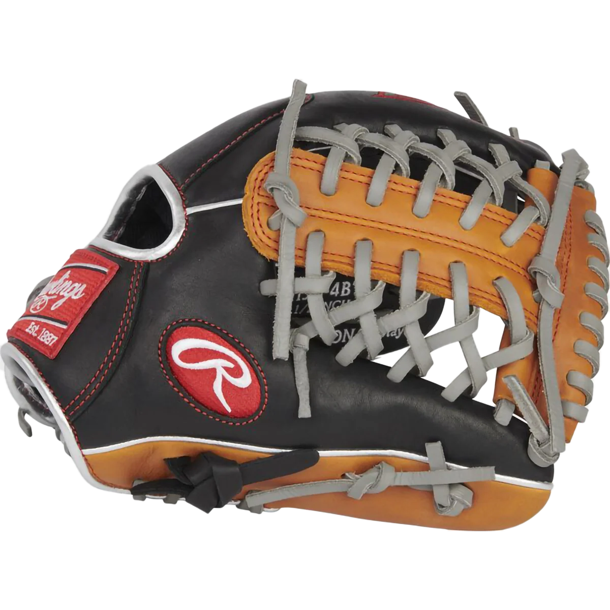 R9 Contour Infield/Pitcher's - 11.5" Trap-Eze Web Left Hand Throw - Image 3