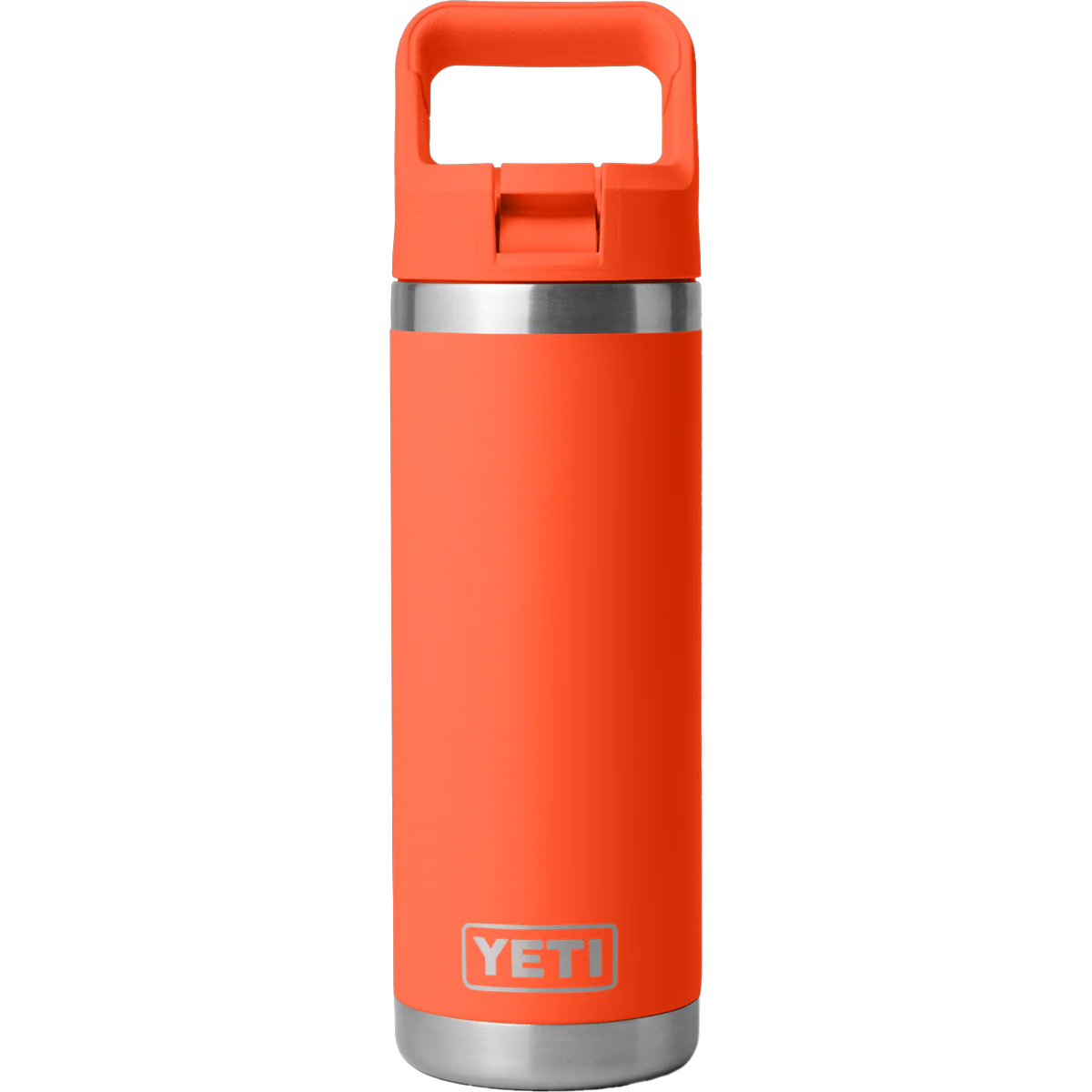 Rambler 18 oz Bottle with Color Matching Straw Cap - Image 2