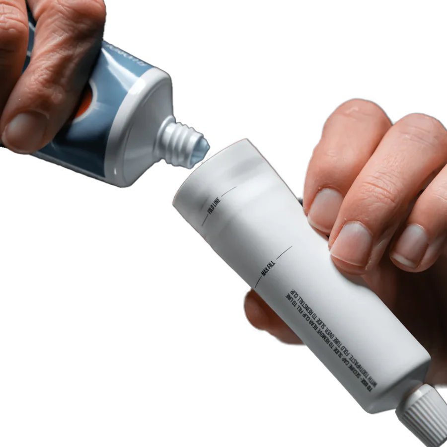 Refillable Toothpaste Tubes 2 Pack - Image 3