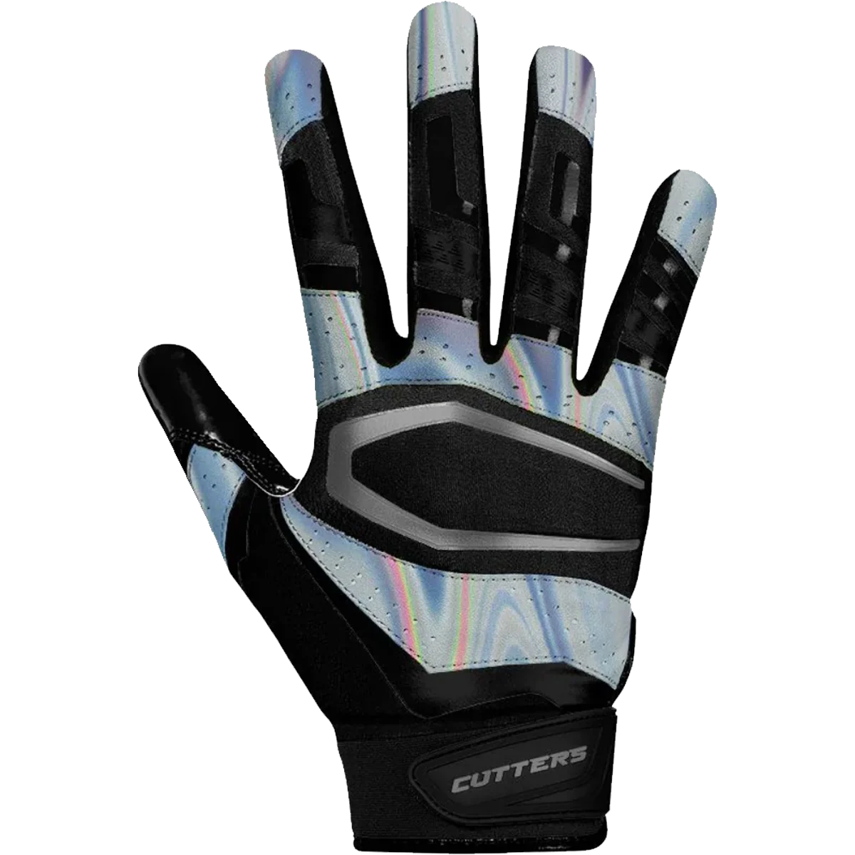 Rev Pro 3.0 Chrome Iridescent Receiver Gloves - Image 2