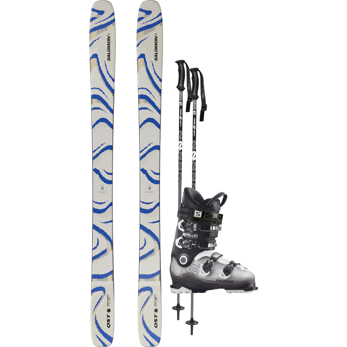 Salomon QST 106 Demo Ski Package