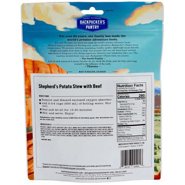 Shepherd's Potato Stew w/ Beef (2 Servings) - Image 2