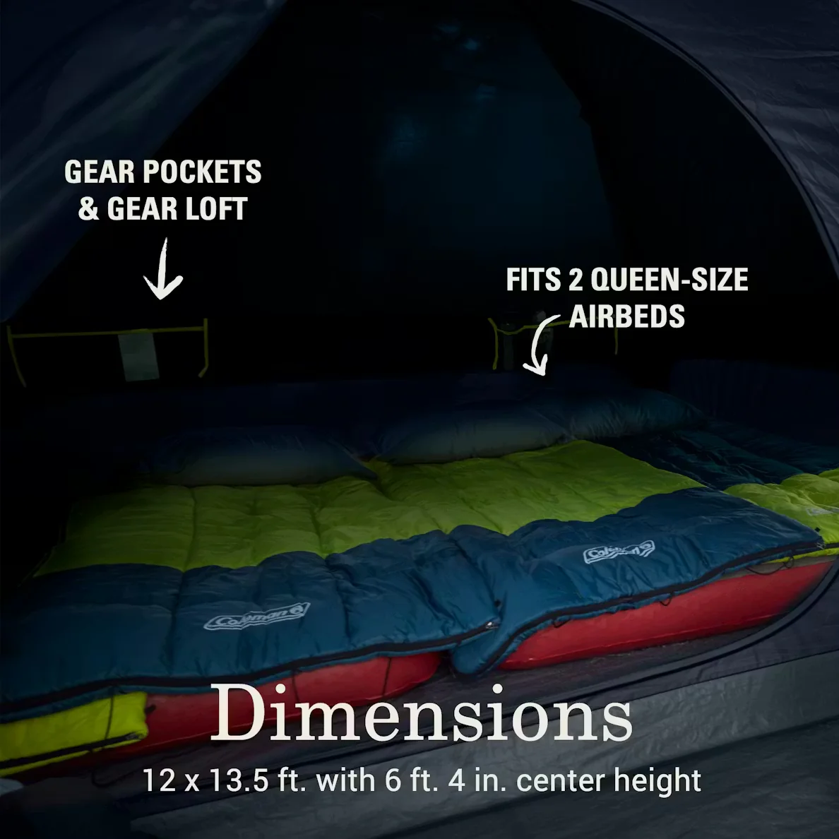 Skydome Tent 8 Person Screen Room Dark Room - Image 8
