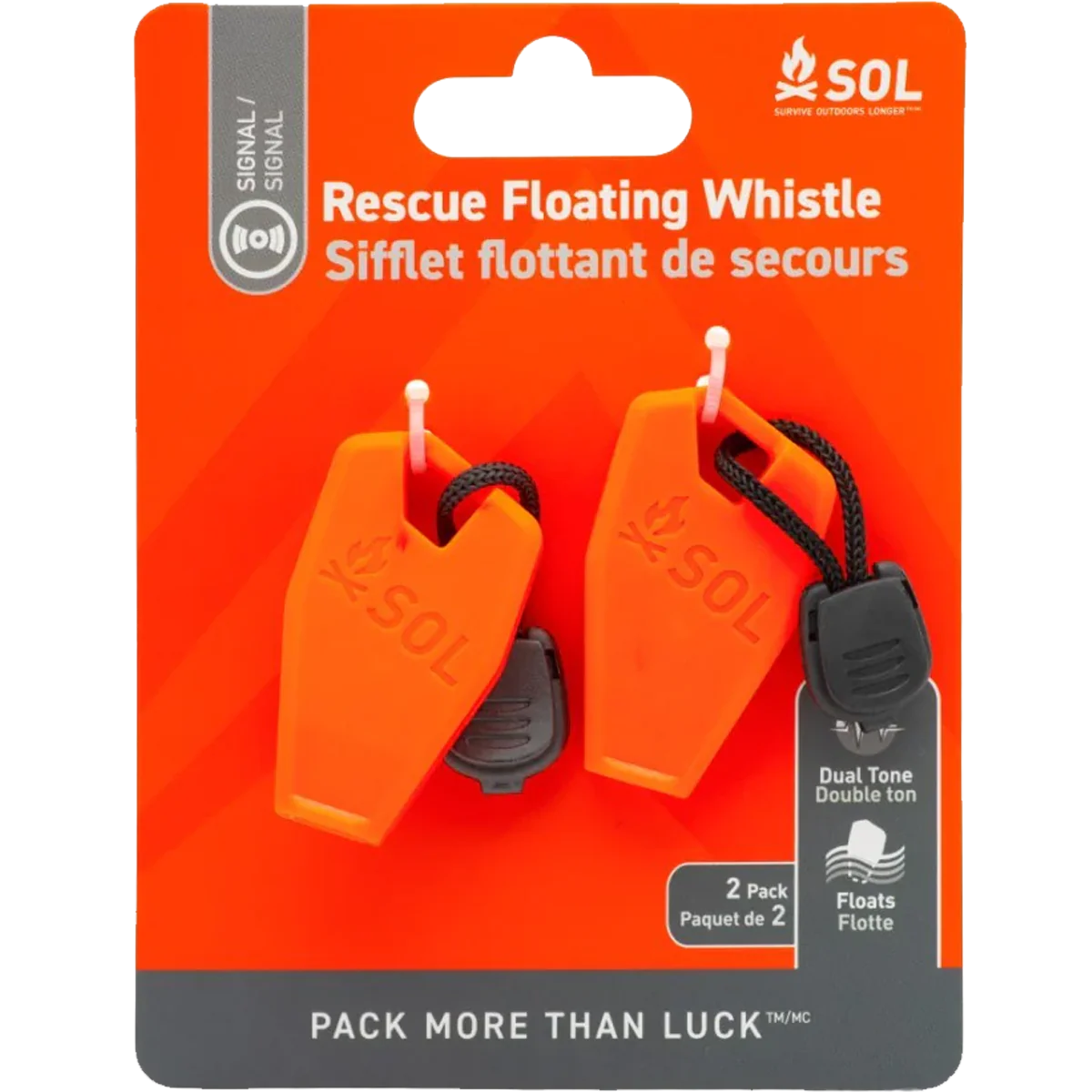 Rescue Floating Whistle (2 Pack) - Image 2