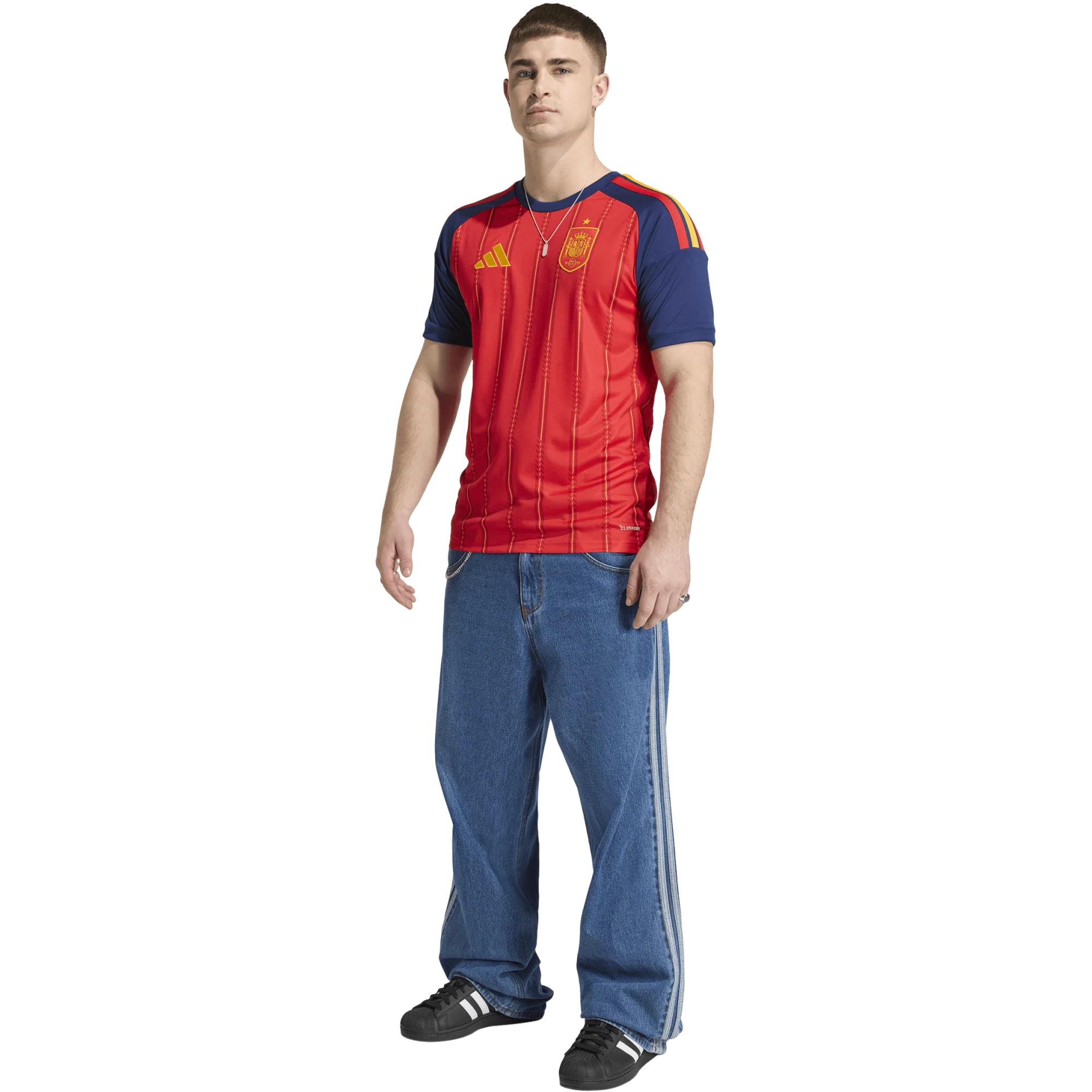 Men's Spain Home Replica Jersey - Image 2