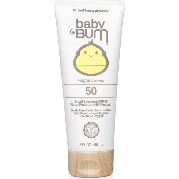 Baby Bum Mineral Sunscreen Lotion SPF 50 - 3 oz