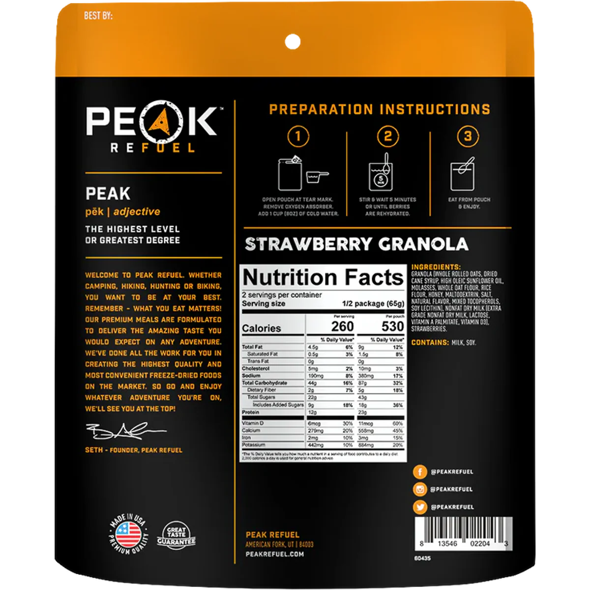 Strawberry Granola (2 Servings) - Image 2