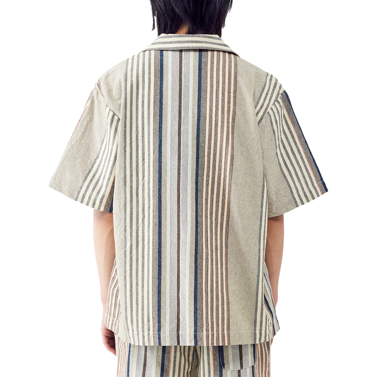 Men's Stripe Revere Shirt - Image 2