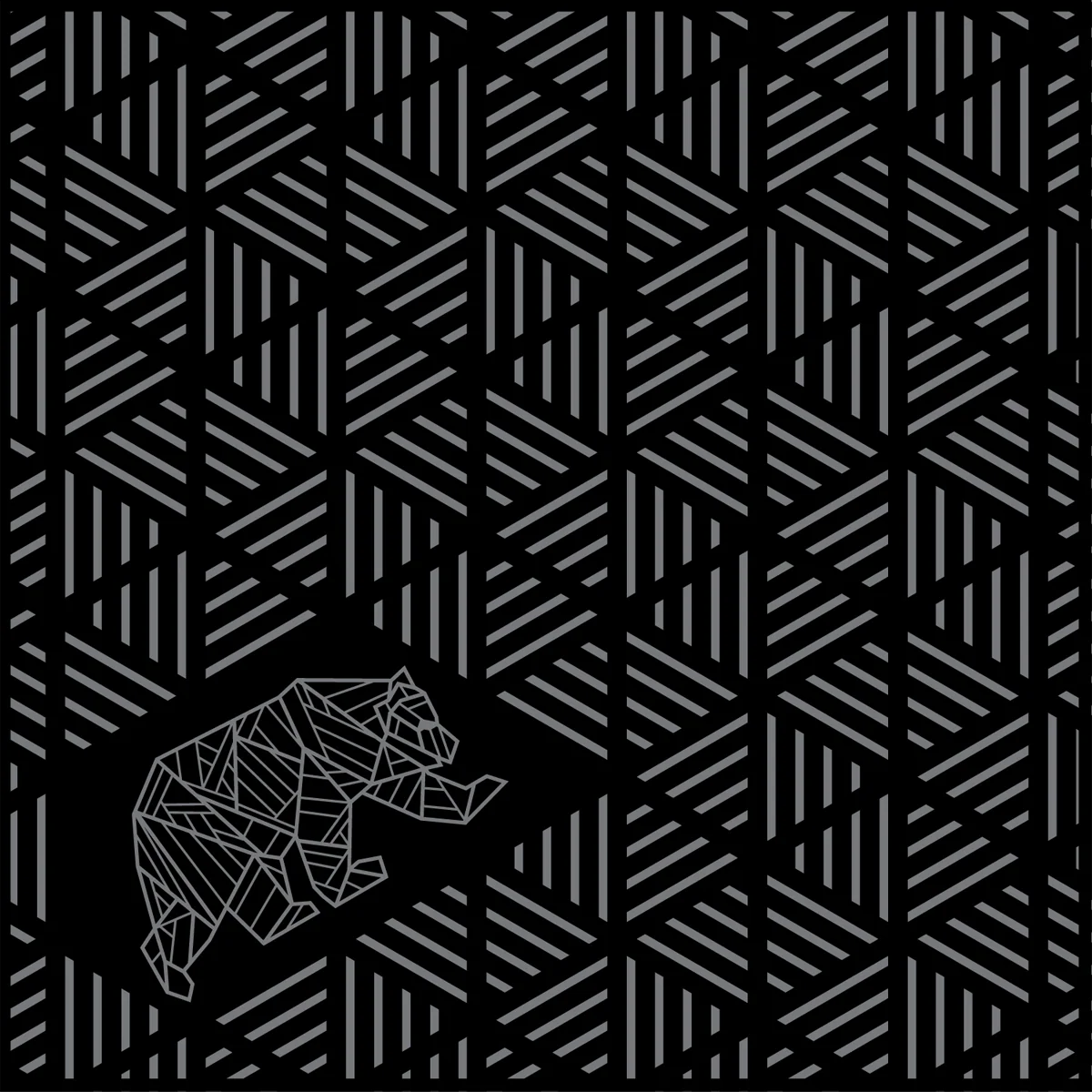 Striped Peaks Outdoor Mat - 9x9 - Image 2