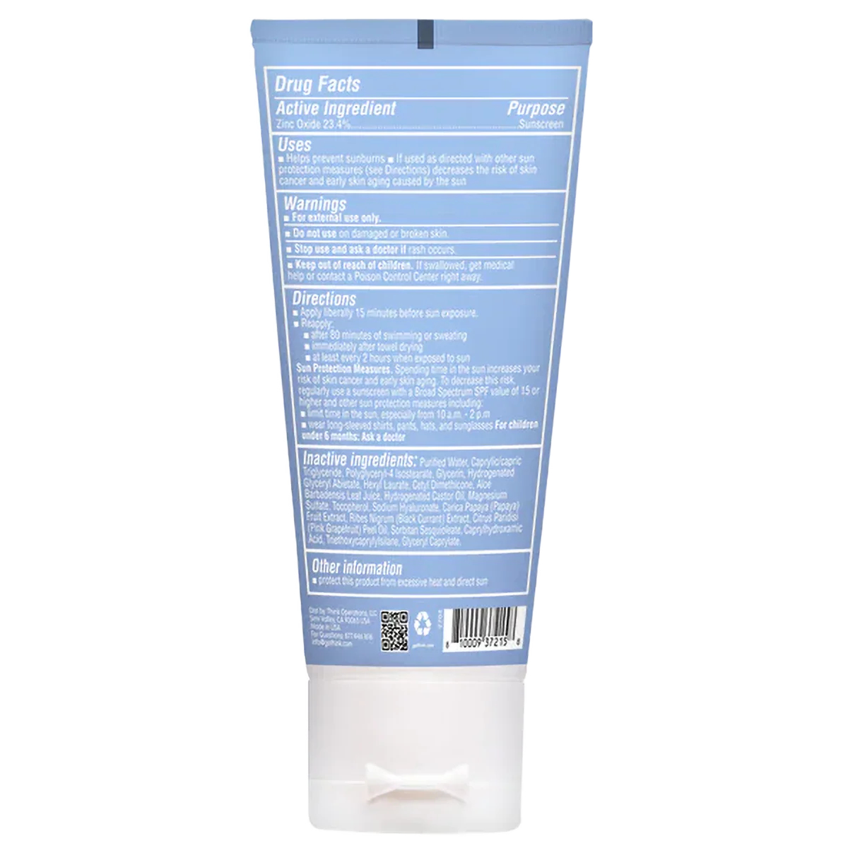 Thinksport SPF 50 Clear Zinc Active Face - Image 2