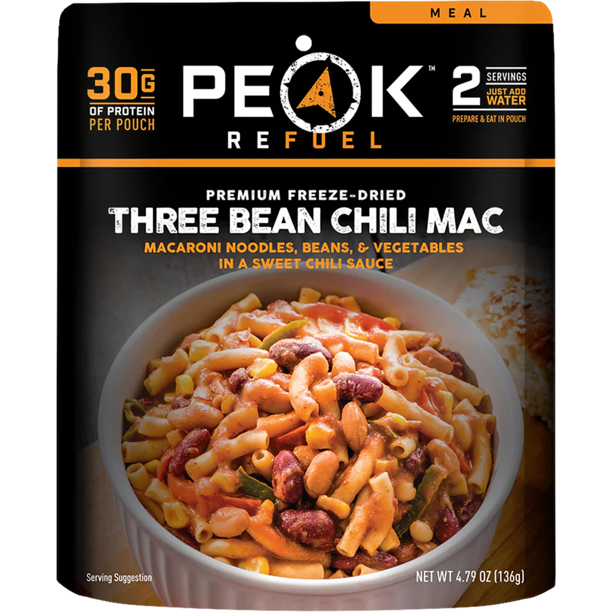 Three Bean Chili Mac (2 Servings)
