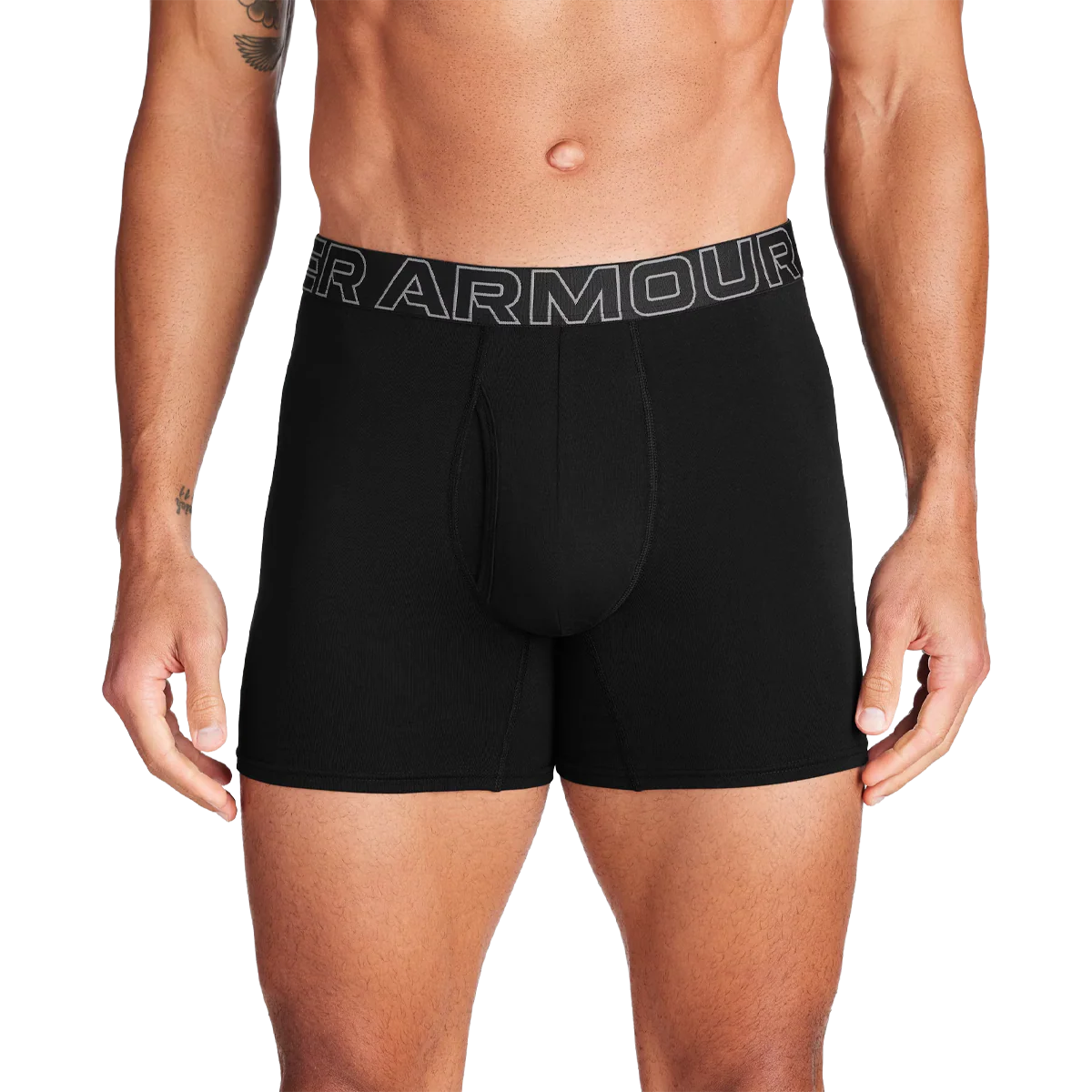 UA Performance Cotton 6" Boxer Brief 3-Pack - Image 3