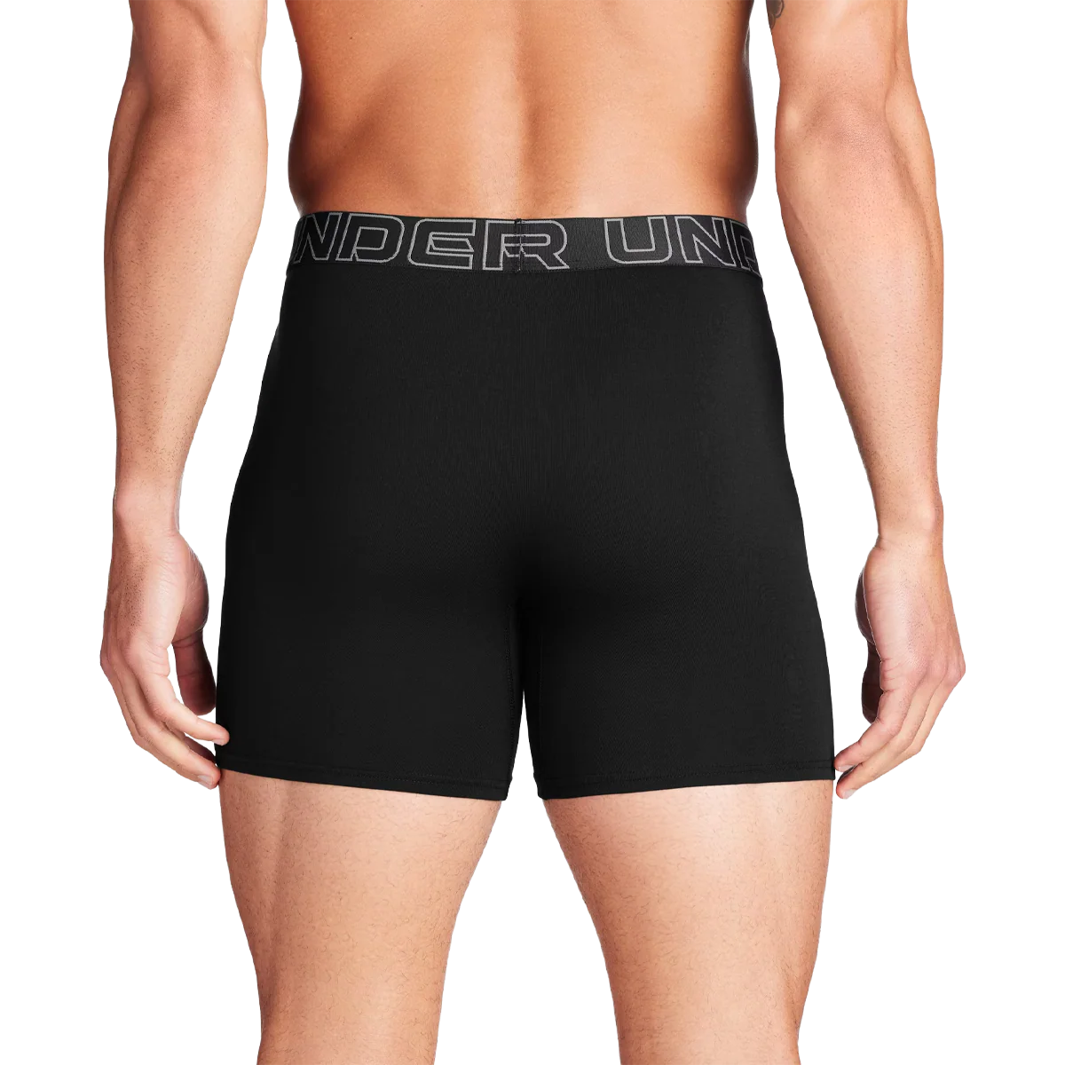 UA Performance Cotton 6" Boxer Brief 3-Pack - Image 4