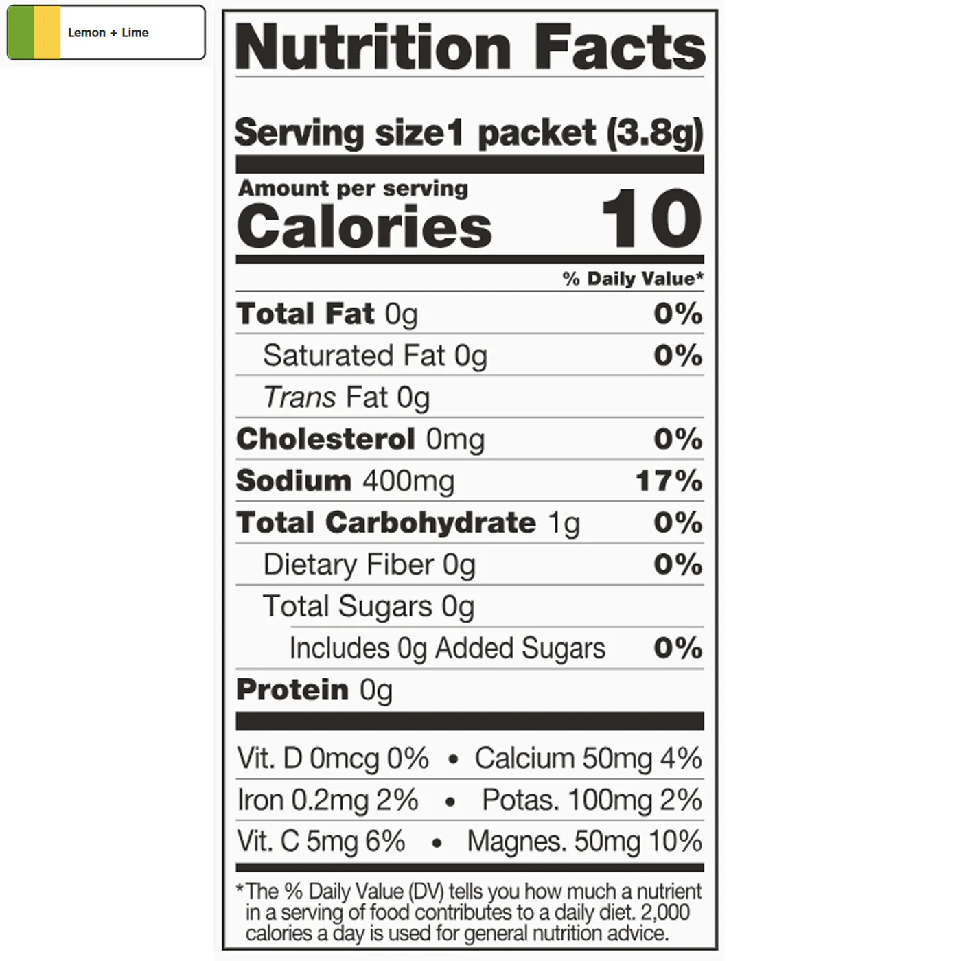 Unsweetened Hydration Sport Drink Mix (Single Serving) - Image 10