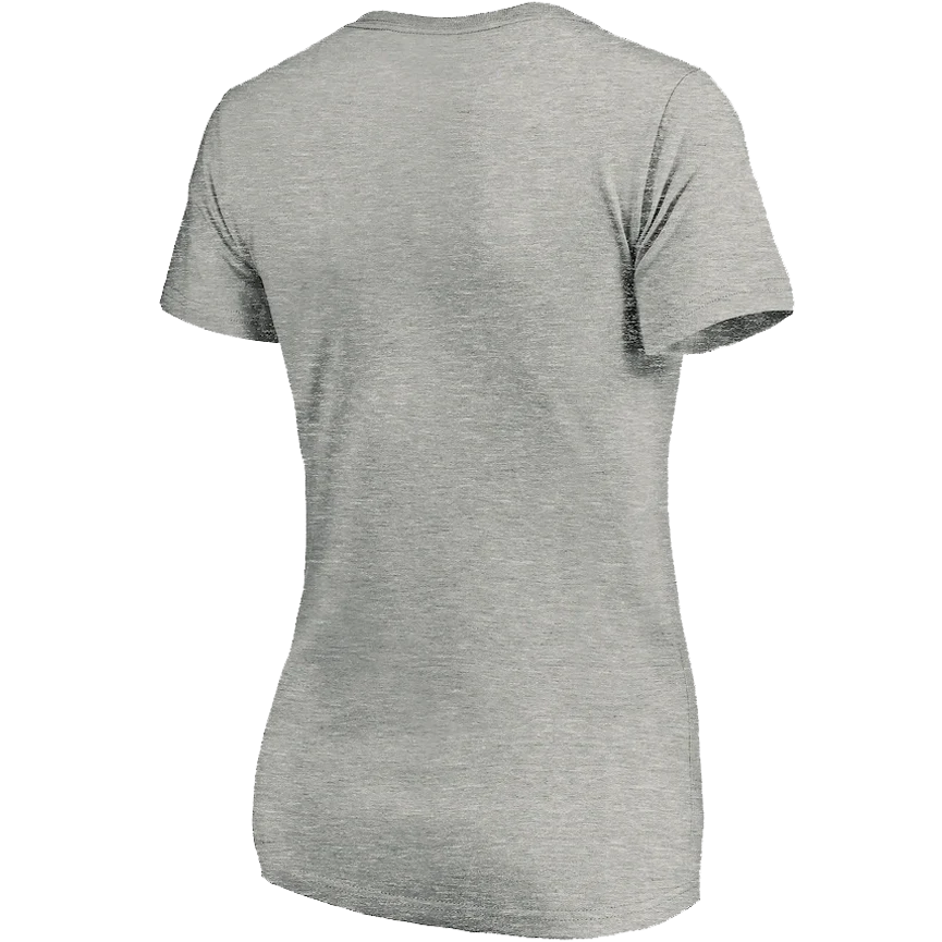 Women's 49ers V-Neck Primary Logo Short Sleeve - Image 4