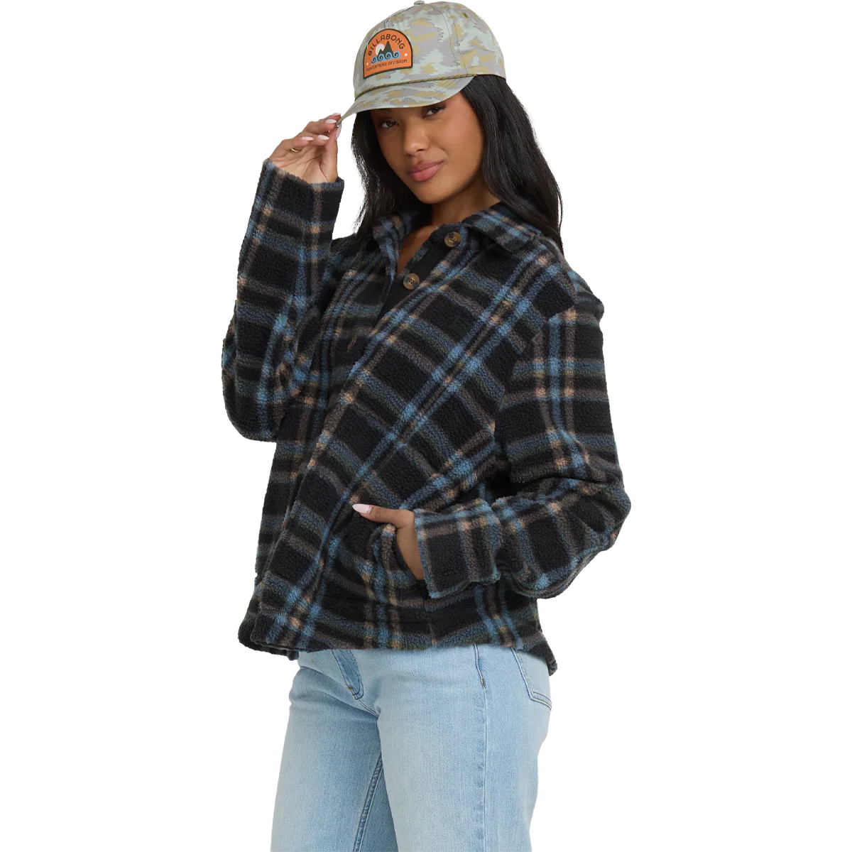 Women's Breezy Fleece Shacket - Image 3