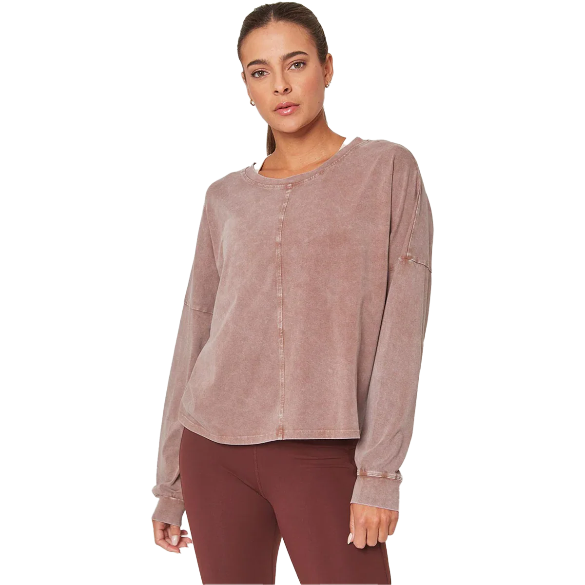 Women's Calm Oversized Boxy Long Sleeve