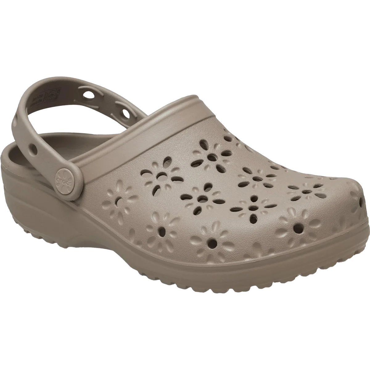 Women's Classic Floral Cut Out Clog - Image 4