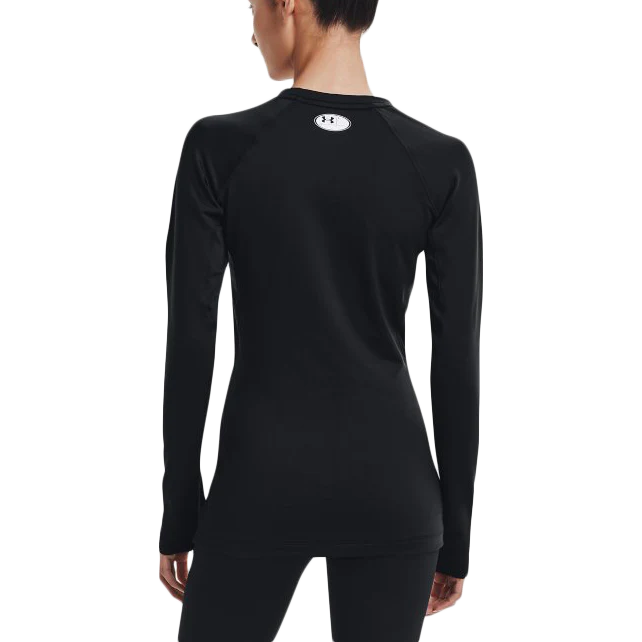 Women's ColdGear Armour Crew Long Sleeve - Image 4