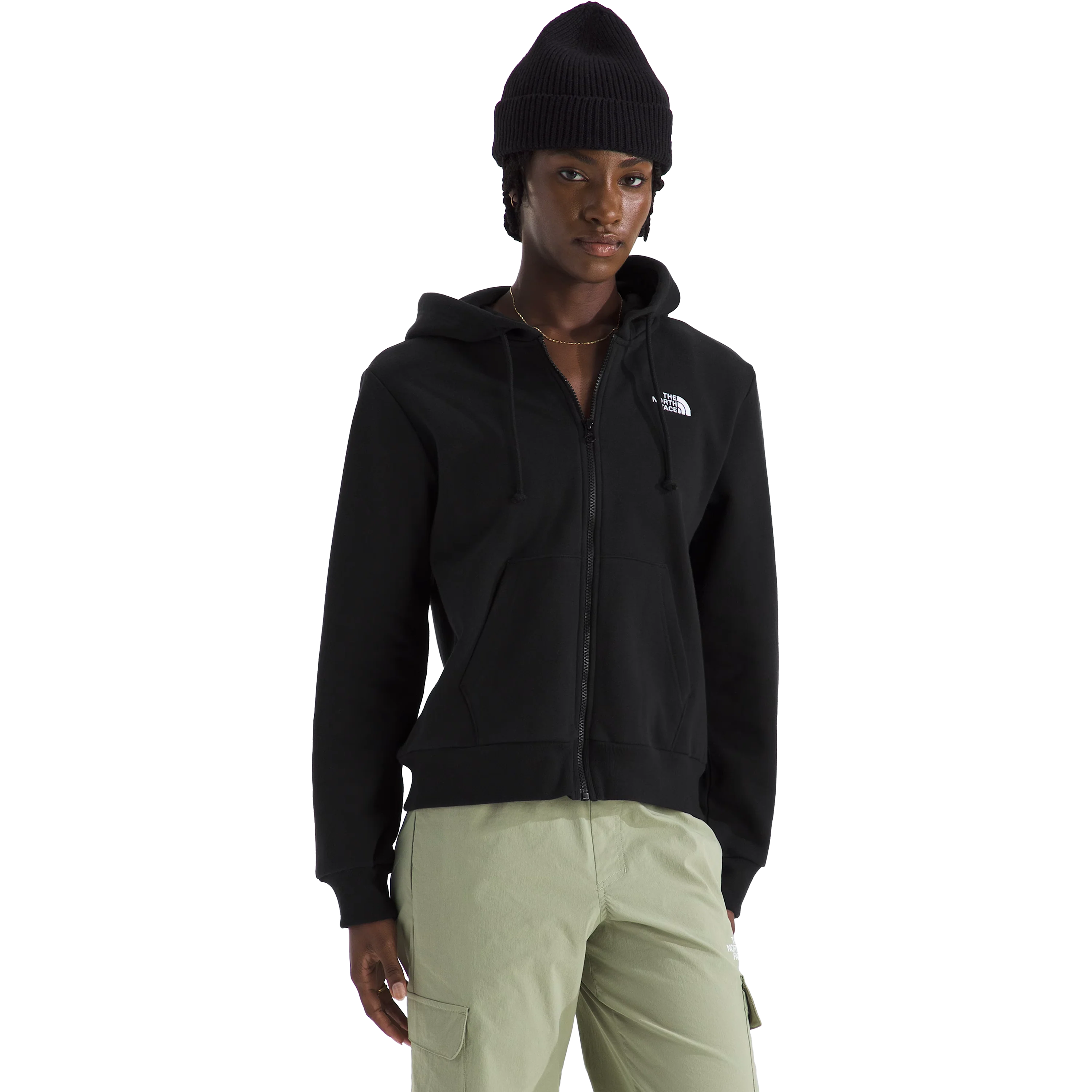 Women's Evolution Simple Dome Regular Full Zip Hoodie - Image 2