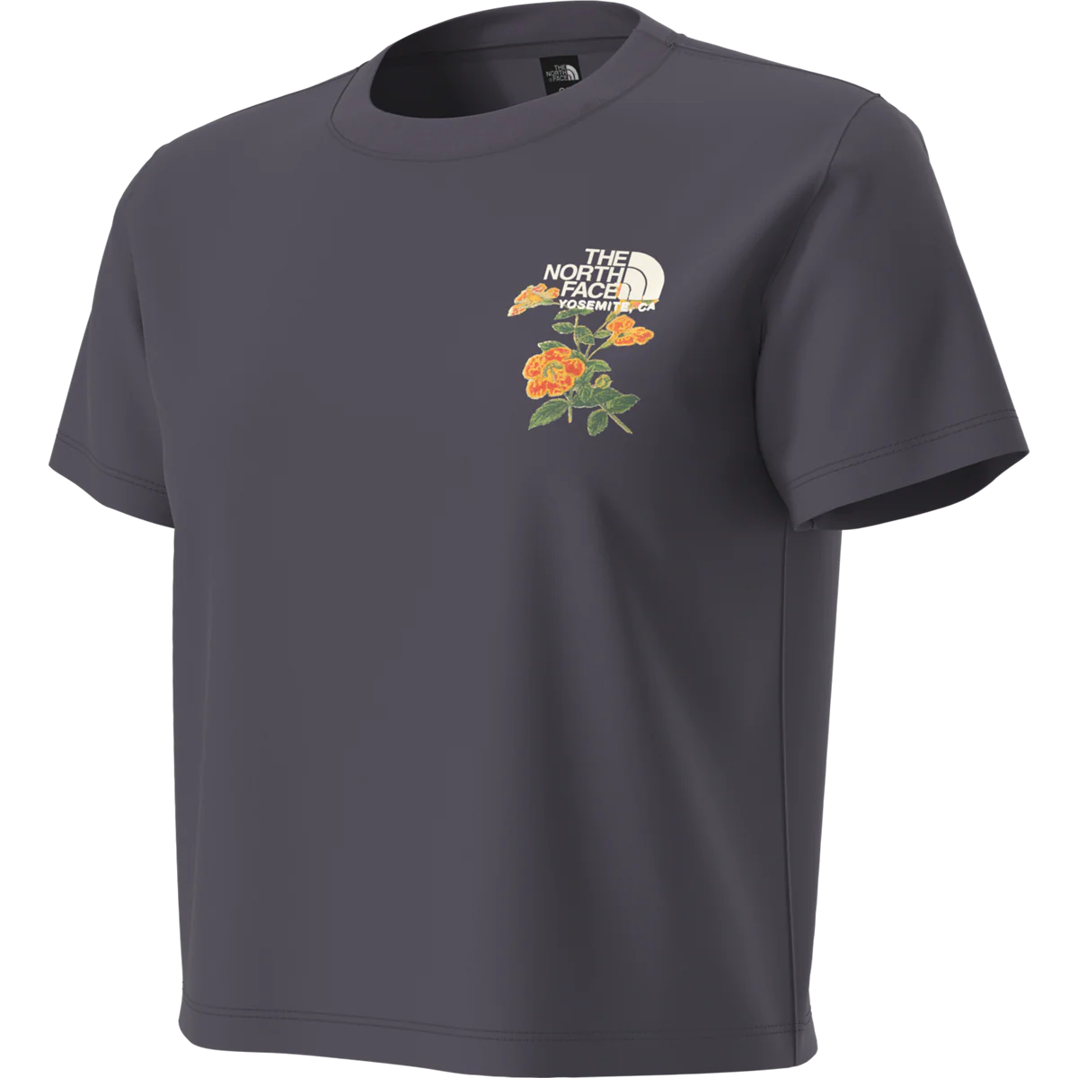 Women's Flora Embroidered Regular Short Sleeve Tee - Image 3
