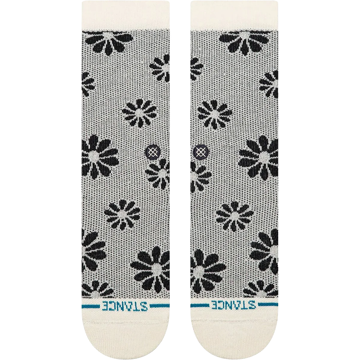 Women's Floral Stitch Crew - Image 2