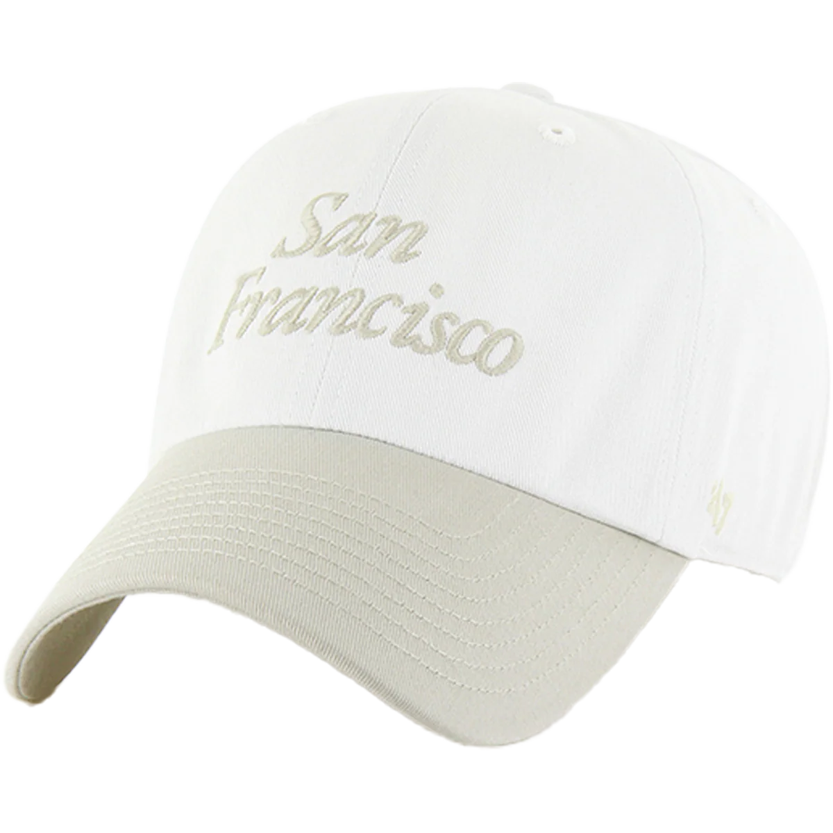 Women's Giants Foundation Script Two Tone 47 Clean Up