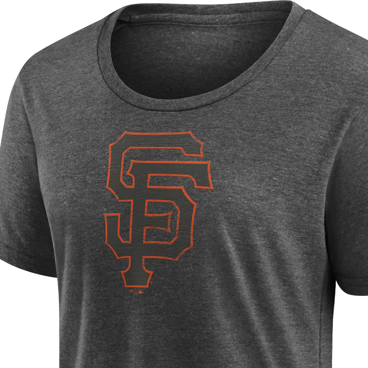 Women's Giants Triblend Logo Short Sleeve - Image 3