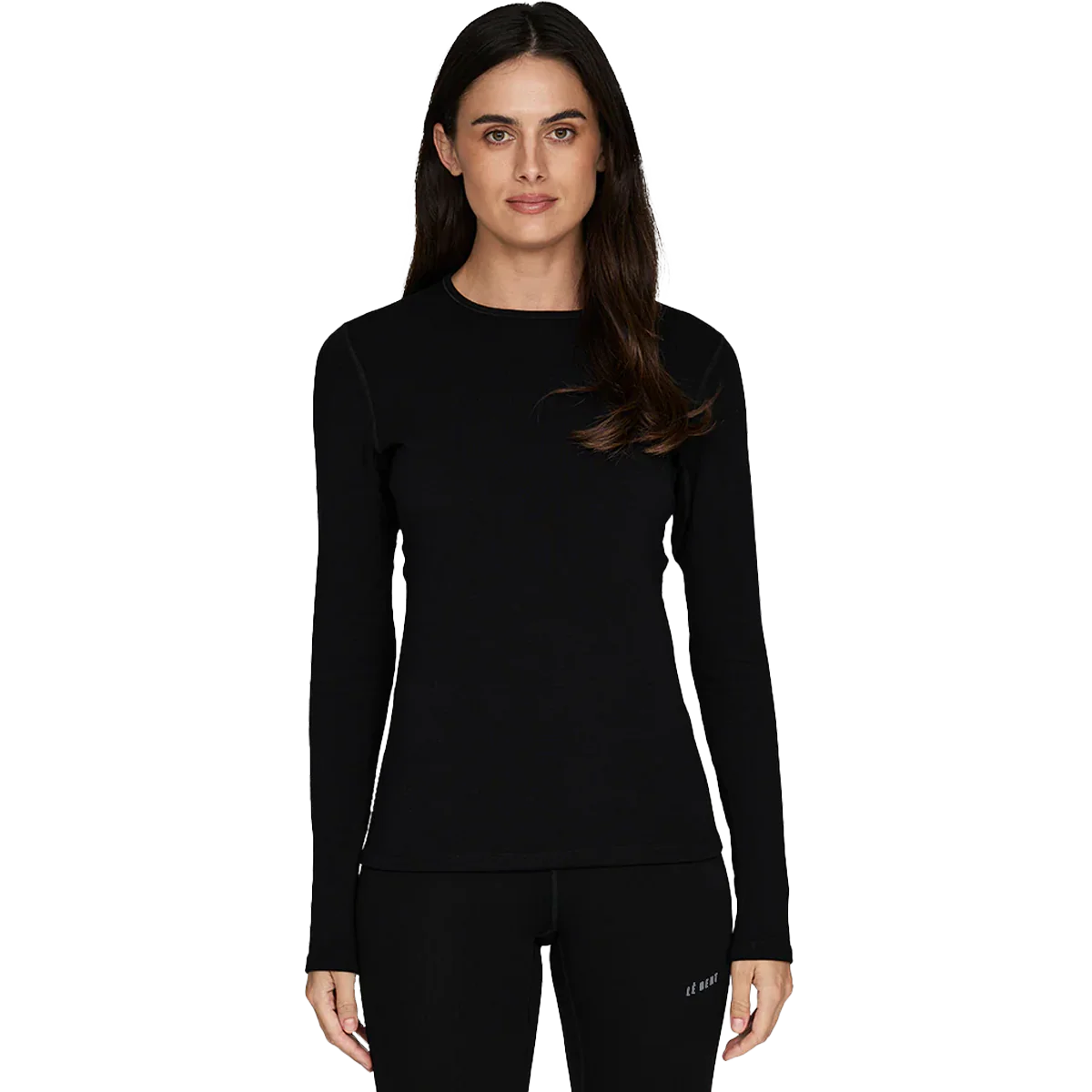 Women's Heavyweight Grid Fleece Crew