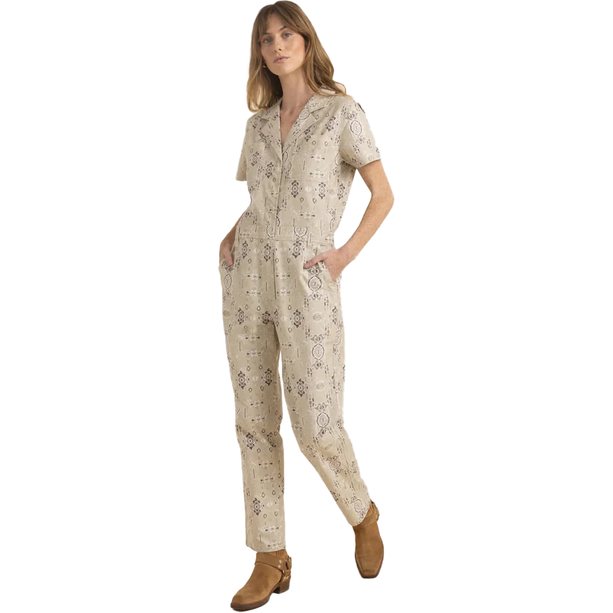 Women's Layover Short Sleeve Jumpsuit