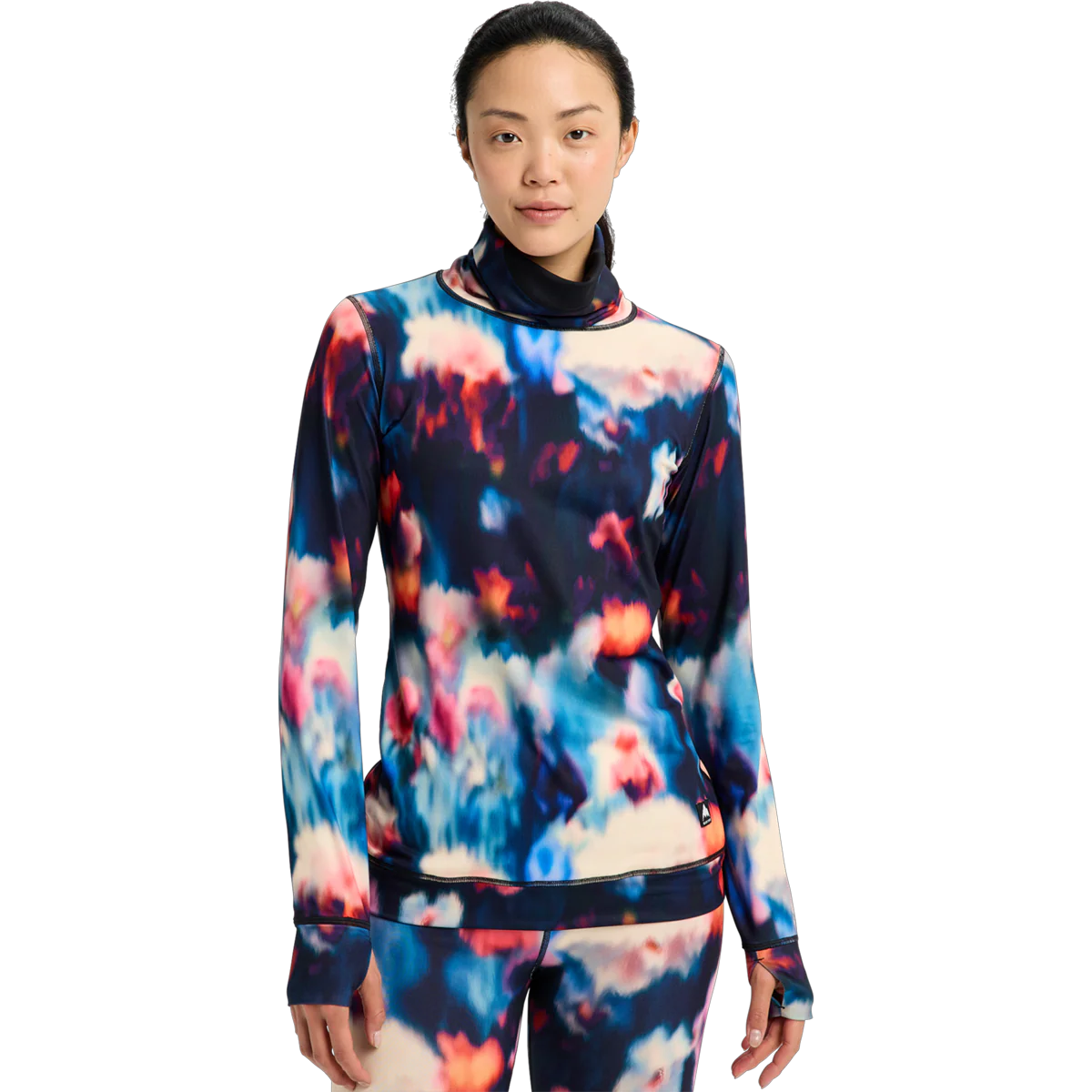 Women's Midweight Base Layer Long Neck Shirt