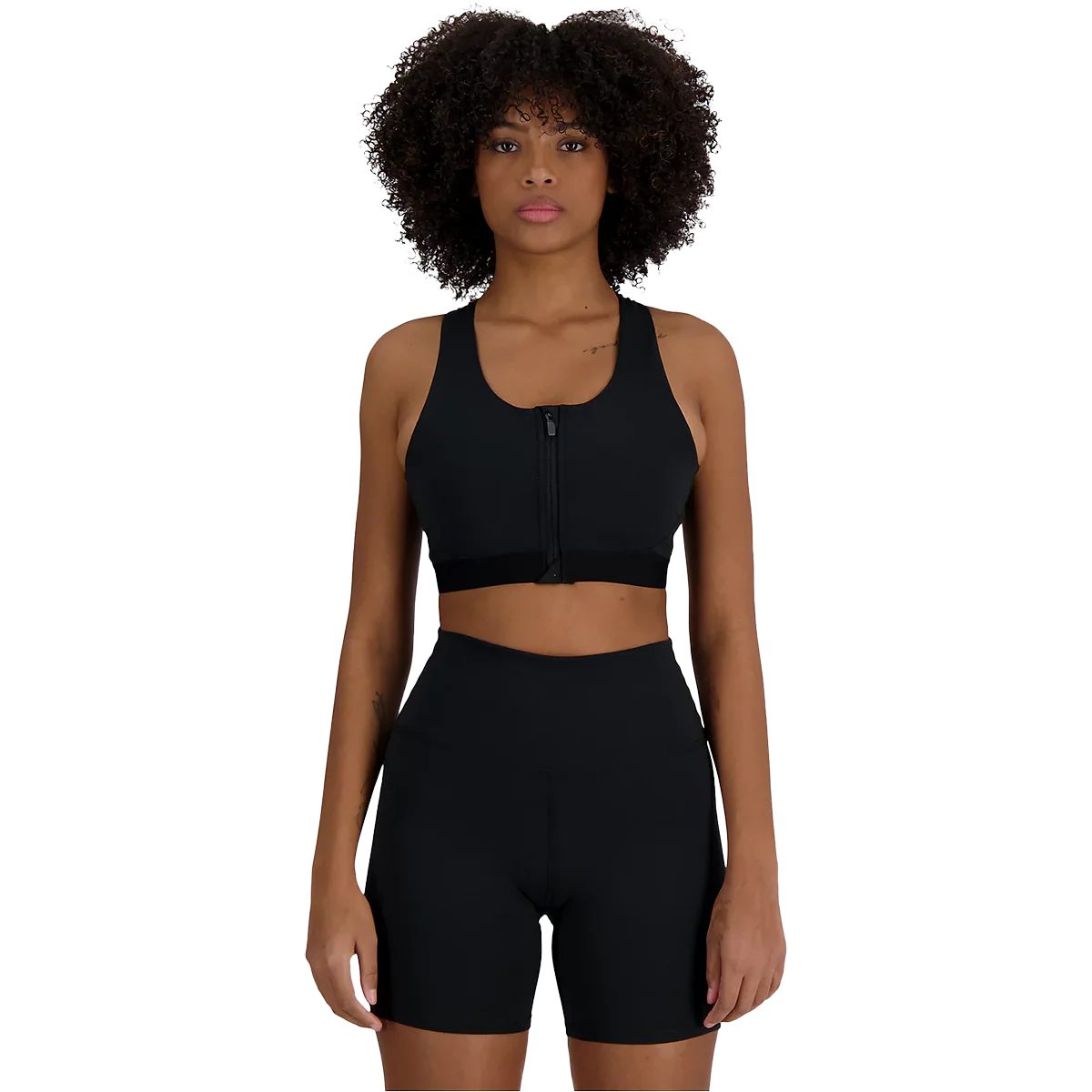 Women's NB Sleek Pocket Zip Front Bra