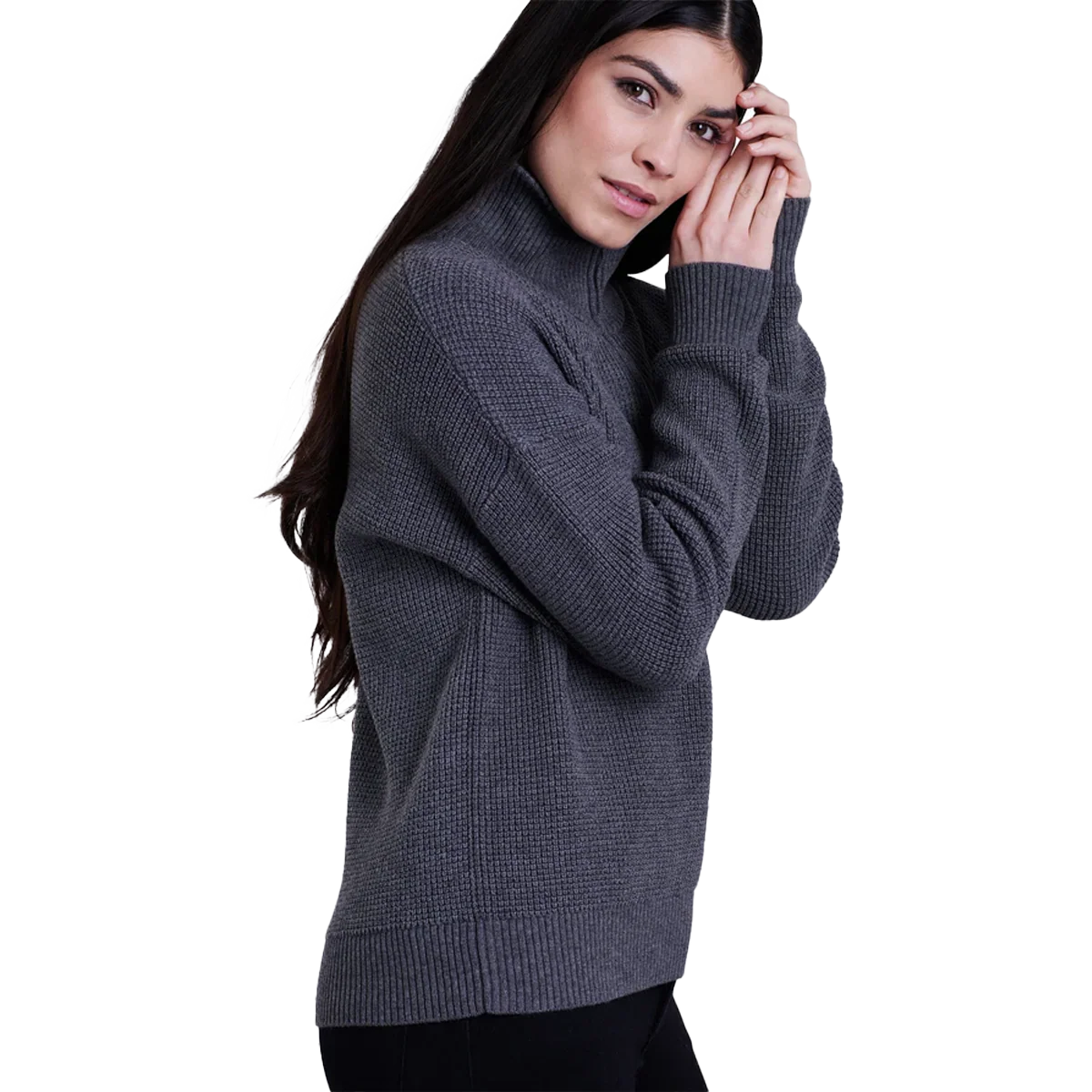 Women's Norda 1/4 Zip Sweater - Image 5