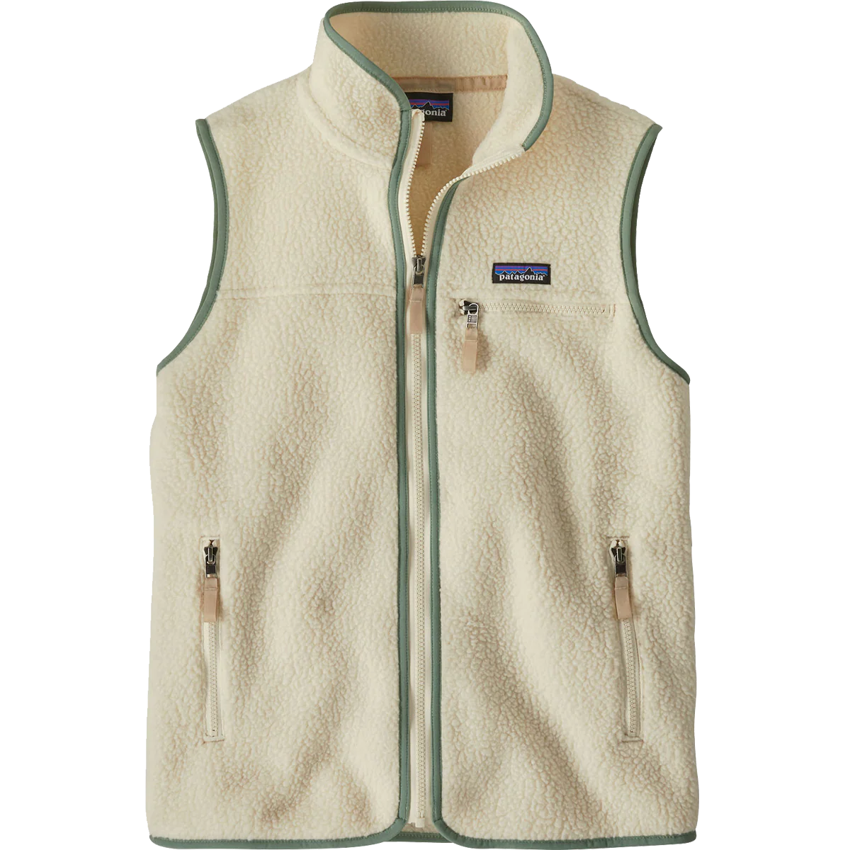 Women's Retro Pile Fleece Vest