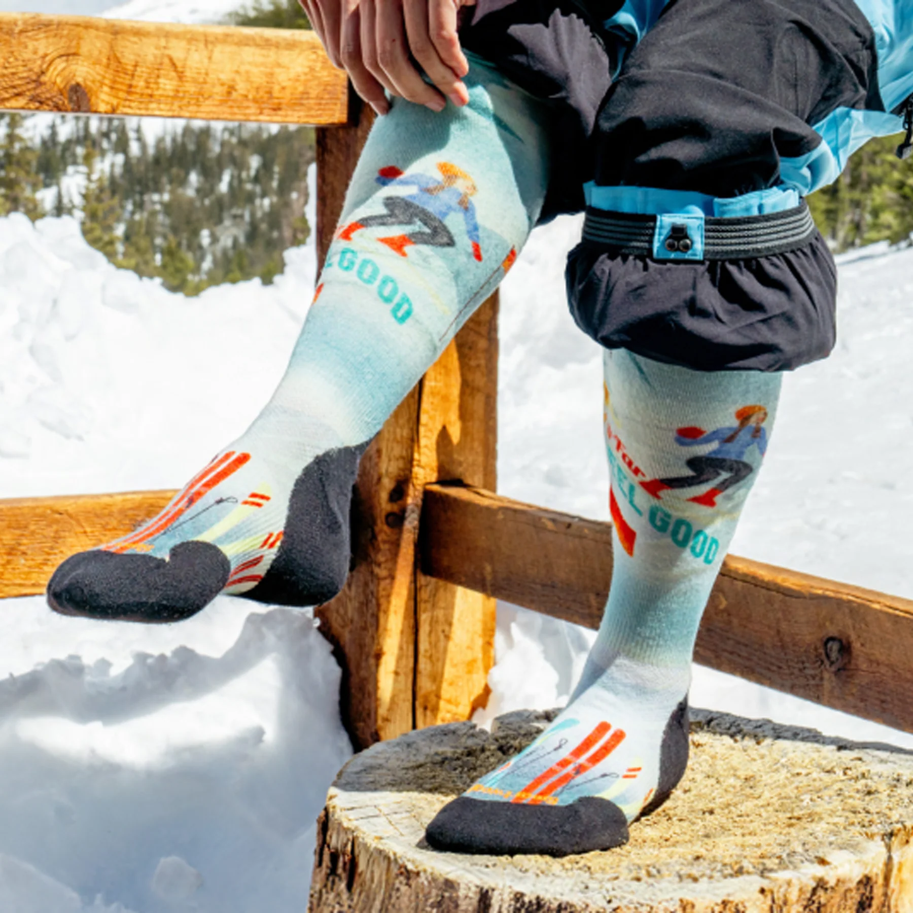 Women's Ski Zero Cushion OTC Socks - Image 3