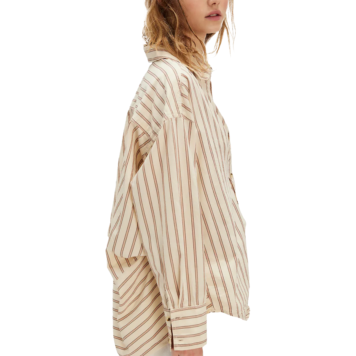 Women's Striped Varsity Vibes Shirt - Image 2