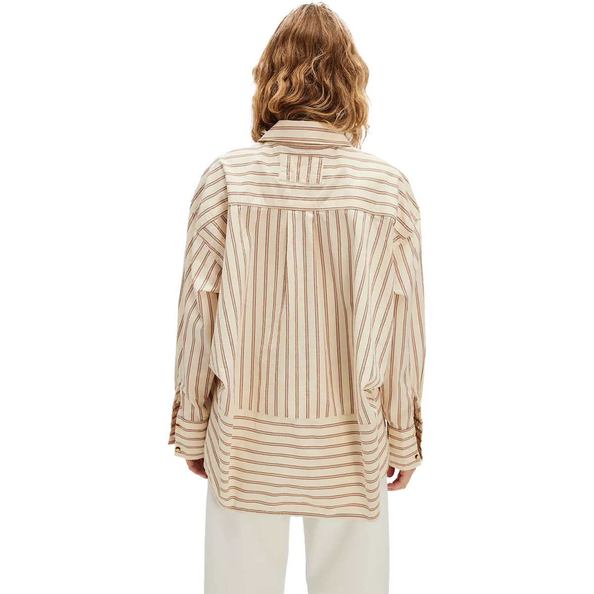 Women's Striped Varsity Vibes Shirt - Image 3