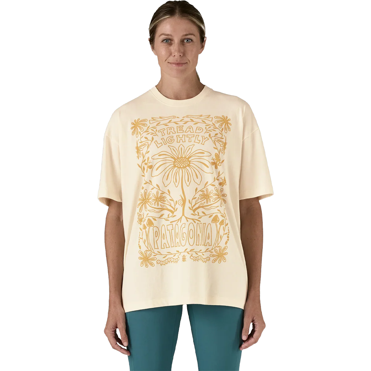 Women's Tread Lightly Oversized Organic T-Shirt - Image 2