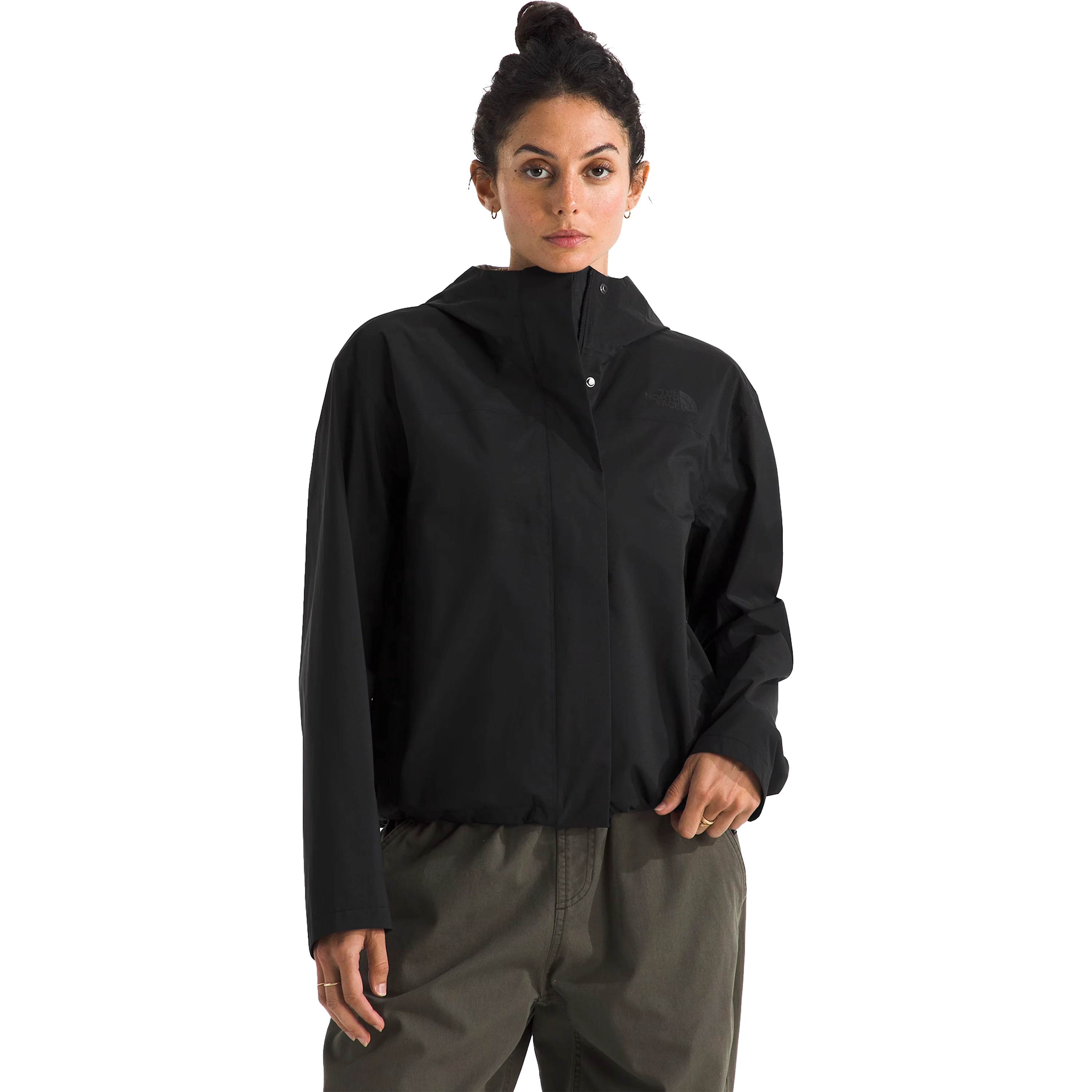 Women's Voyage Rain 3L Hooded Jacket - Image 2