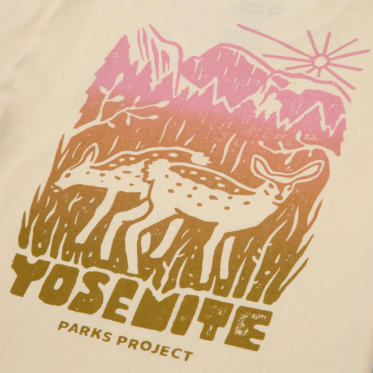 Women's Yosemite Fawns Boxy Tee - Image 5