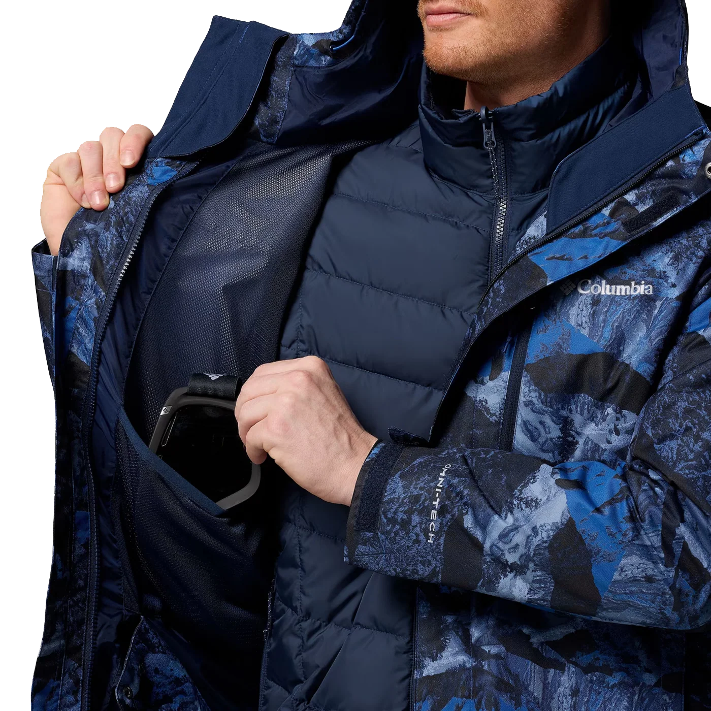 Men's Whirlibird V Printed Interchange Jacket - Image 11