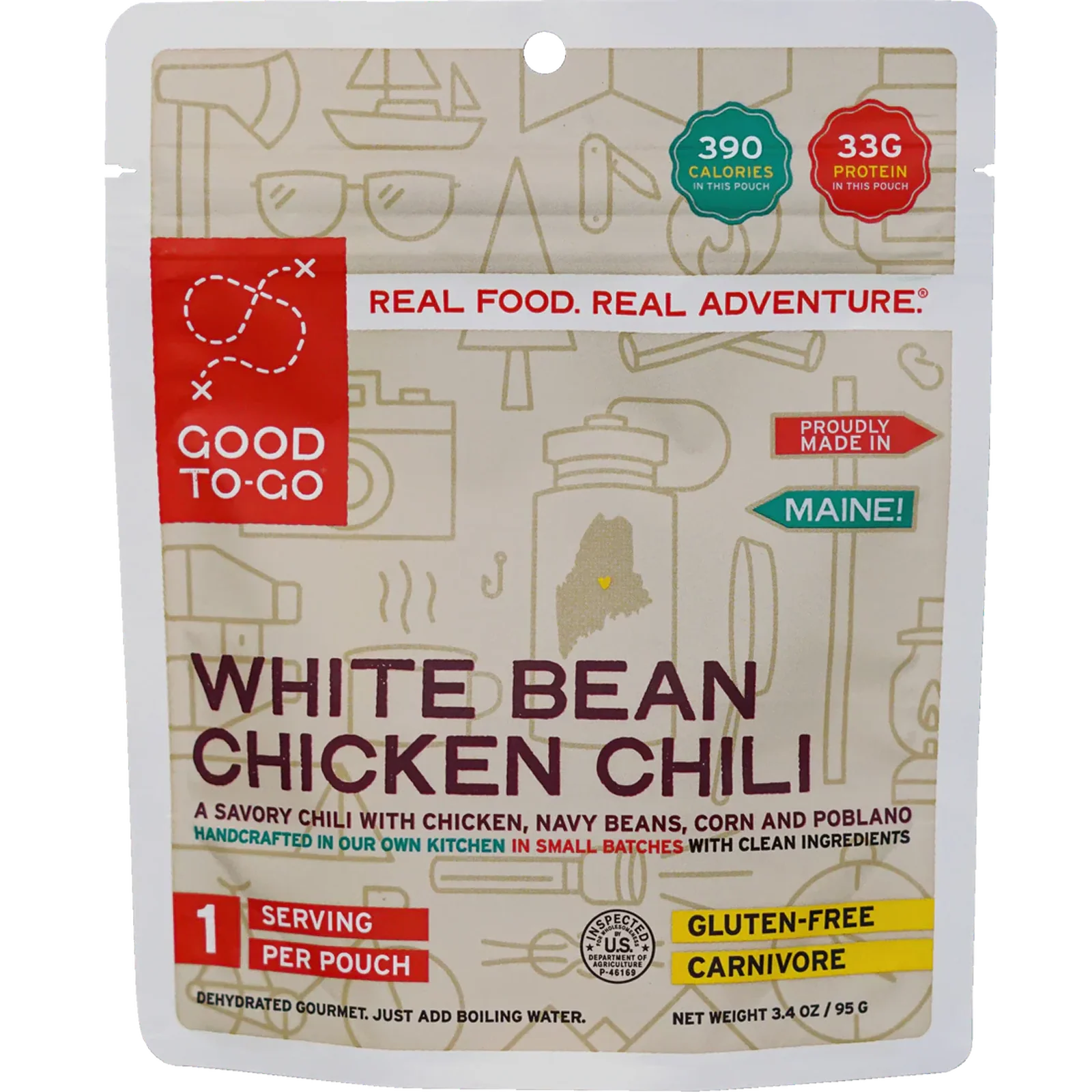 White Bean Chicken Chili (1 Serving)