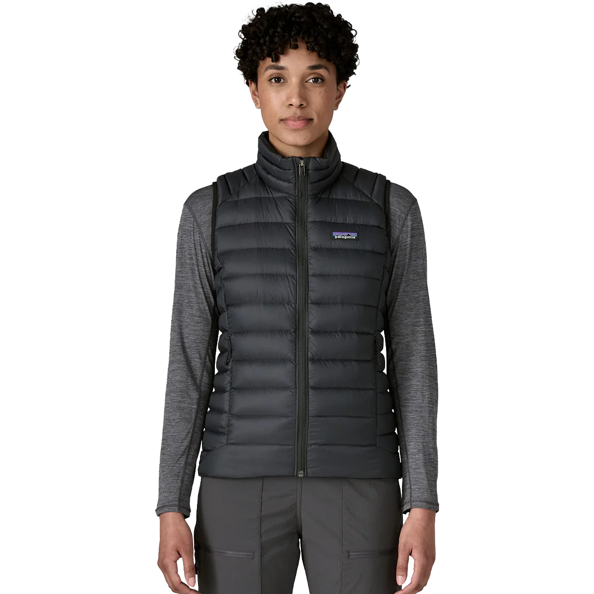 Women's Down Sweater Vest - Image 3
