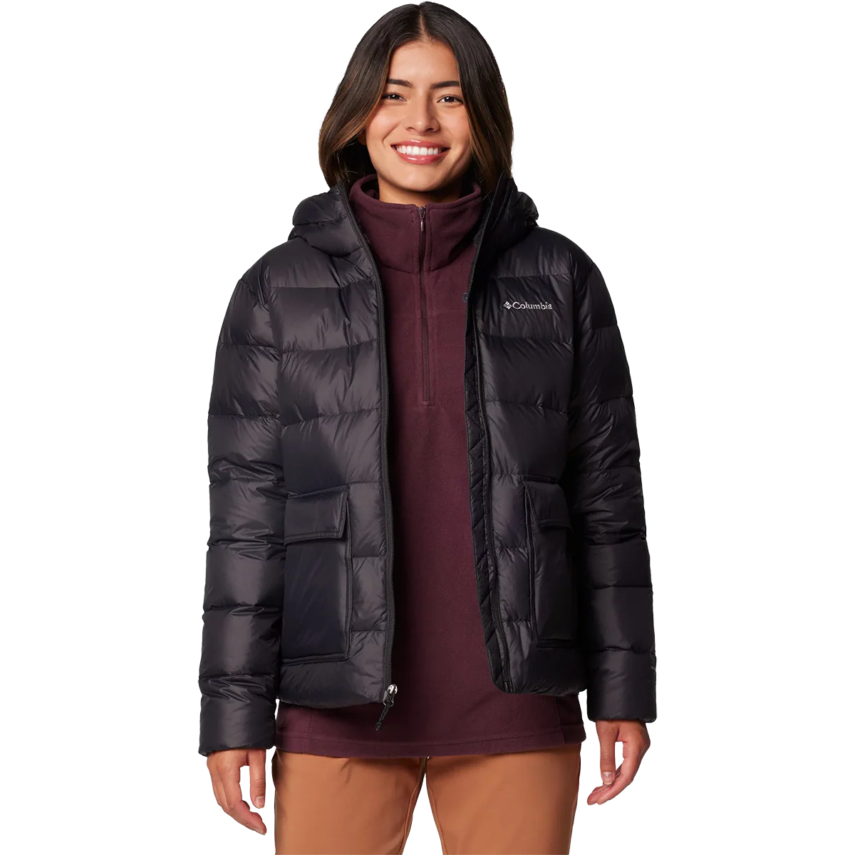 Women's Harmony Falls Hooded Down Jacket - Image 3