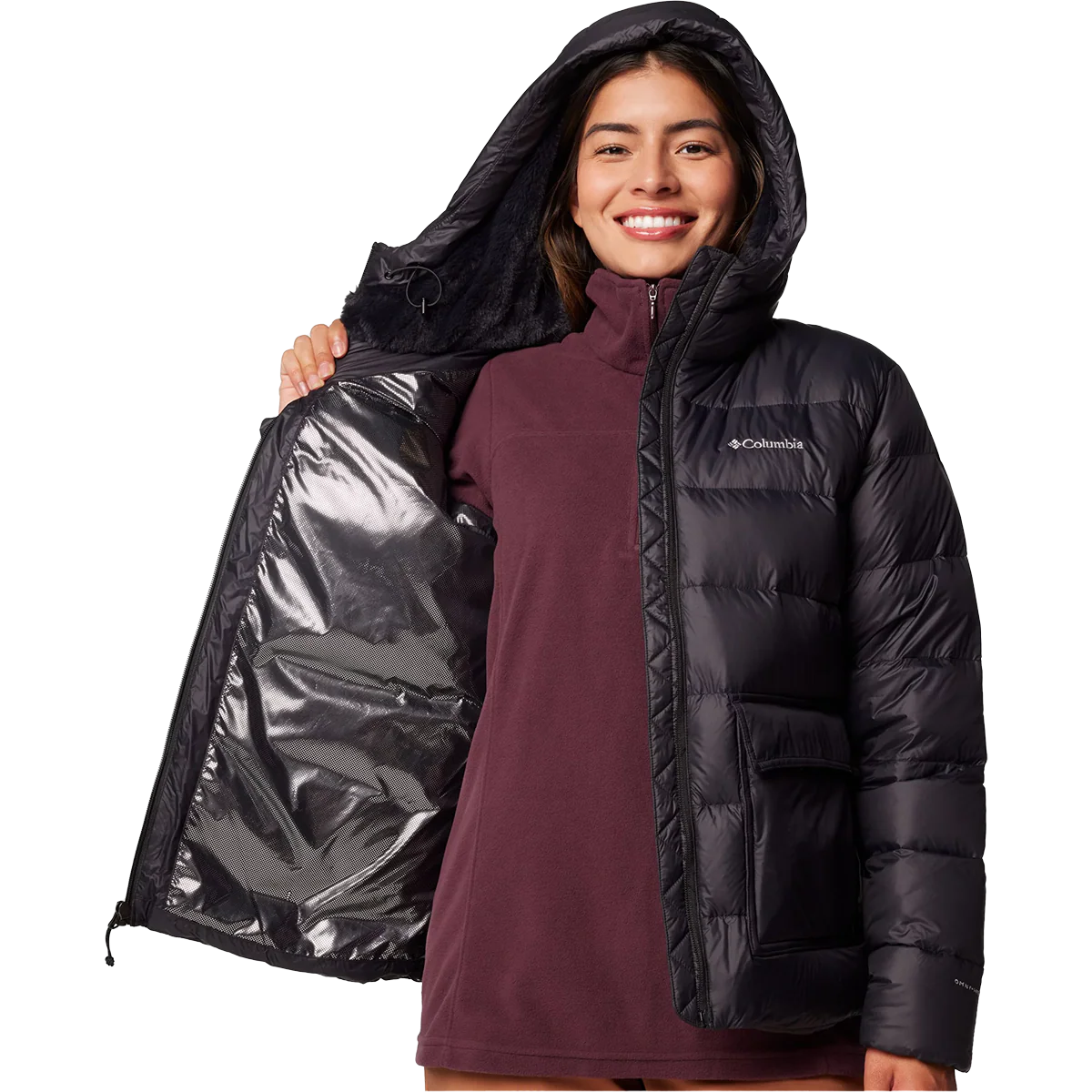 Women's Harmony Falls Hooded Down Jacket - Image 6