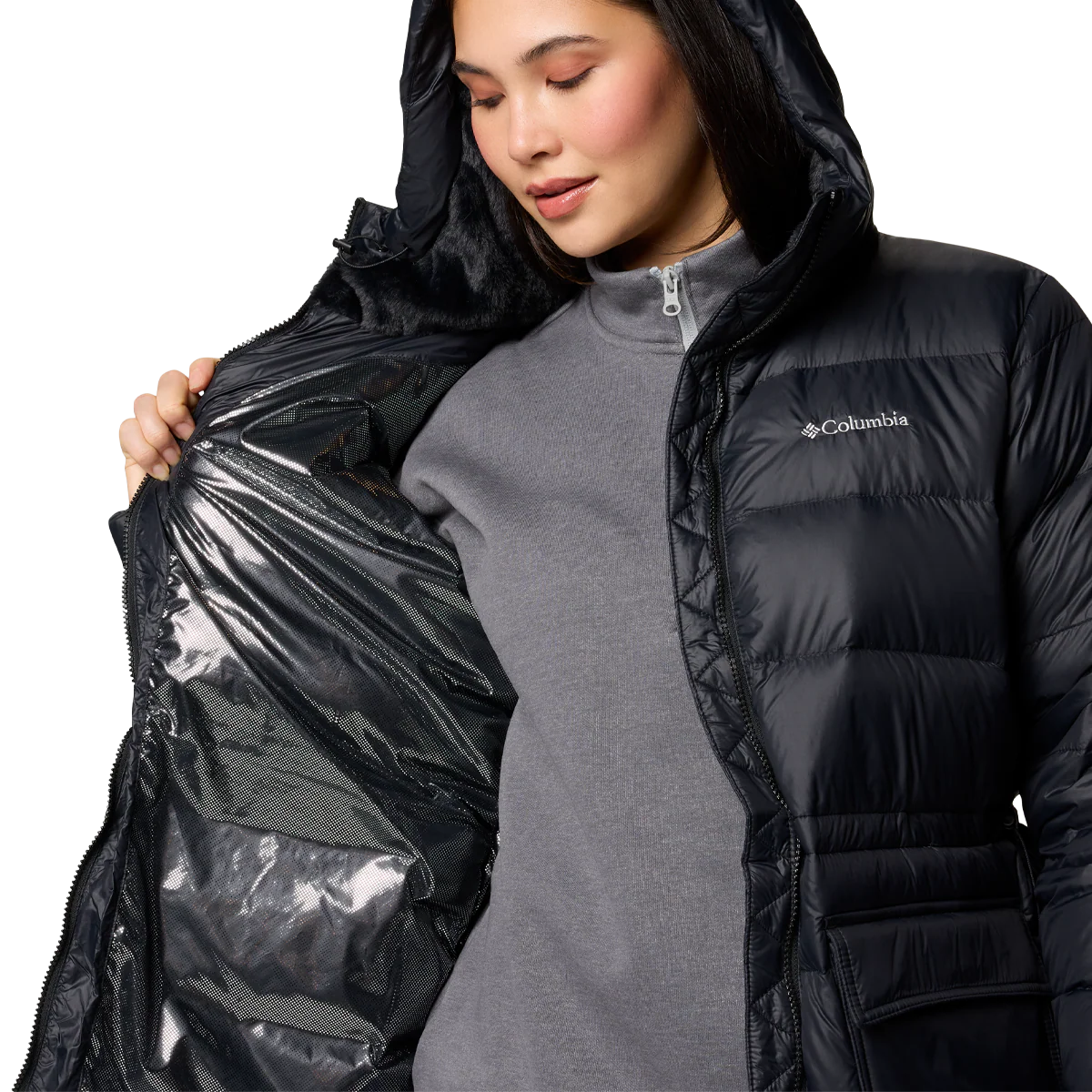 Women's Harmony Falls Mid Down Jacket - Image 5