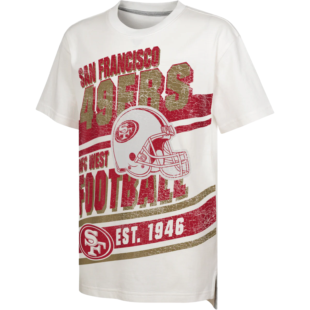 Youth 49ers Let's Get Loud Short Sleeve
