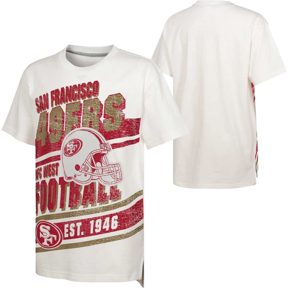 Youth 49ers Let's Get Loud Short Sleeve - Image 3