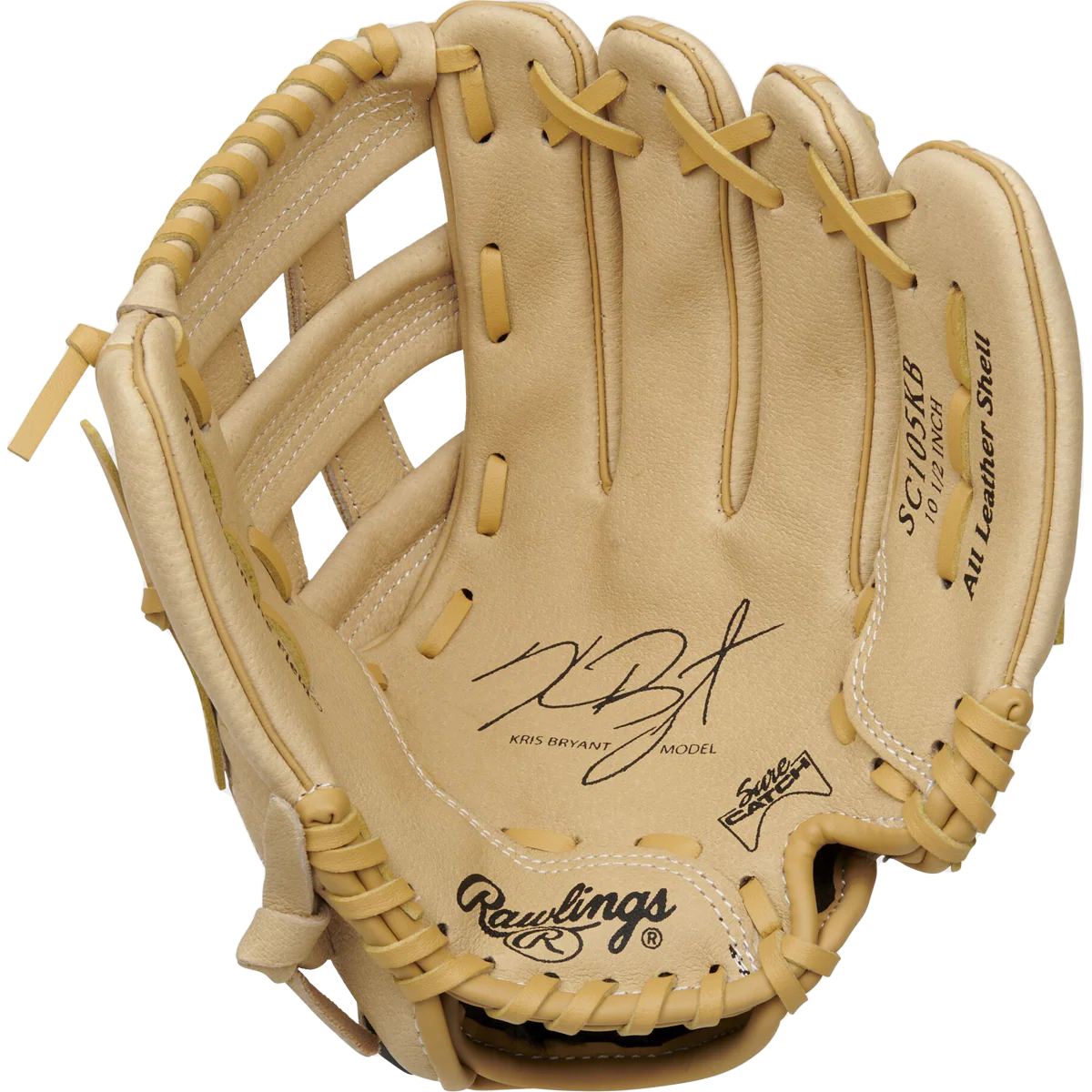 Youth Sure Catch Bryant 10.5" H-Web Glove - Image 2